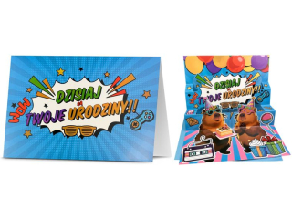 Kartki karnet PAN DRAGON HM 200-3723 dla dzieci