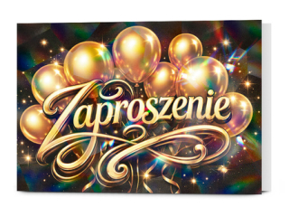 Zaproszenia PAN DRAGON Z.C6-HOLO-11
