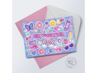 Zaproszenia PAN DRAGON Z.C6-HOLO-33