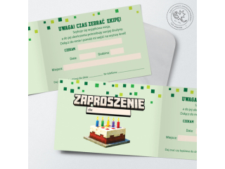 Zaproszenia PAN DRAGON Z.C6-HOLO-26