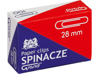 Spinacz GRAND 28mm 100szt. a'10 HURT