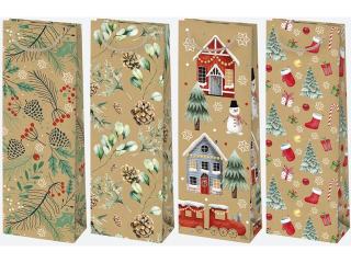 Torebka ozdobna POL-MAK Gwiazdka 10szt. T15EK_GW_8 130x380x110