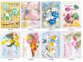 Laurka z brokatem B6B 117x167 z kopert�  POL MAK Wielkanoc B6B_WLSW_232