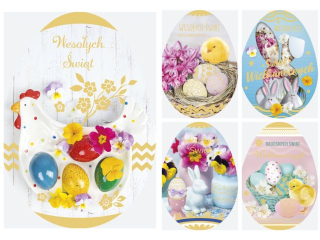 Laurka jajko B6J 117x167 z kopert�  POL MAK Wielkanoc B6J_WLSW_230