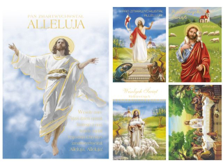 Laurka złocona B6Z 117x167 z kopertą POL MAK Wielkanoc B6Z_WLRL_229