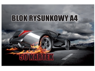 Blok rysunkowy A4 50k. Ryngraf