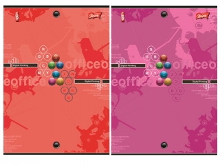 Notatnik A4 100 kartek krata okadka kredowana 70 g/m2 [opakowanie=5szt]