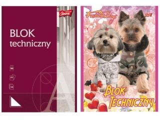 Blok techniczny A4 10k. 200g ST.MAJEWSKI