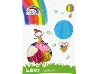 Balony FIORELLO 12" metalizowane 100szt. mix kolorów