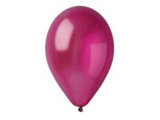 Balony GEMAR metal 26cm burgundowe 100szt. (GM90-52)