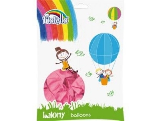 BALON 12" METAL RÓŻOWY Fiorello