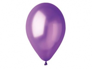 Balony GEMAR metal 26cm fioletowe 100szt. (GM90-34)