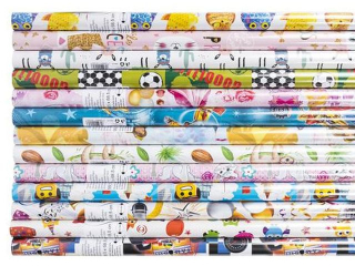 Papier ozdobny w rolkach POL-MAK dzieci�cy 100x70cm P1_OG_MIX_DZIECI�CY