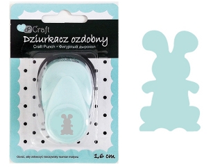 Dziurkacz ozdobny DPCRAFT 1,6cm Zając