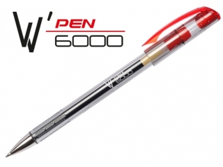 Długopis RYSTOR V'Pen 6000 - czerwony