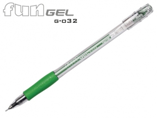 Długopis żelowy RYSTOR Fun Gel - zielony
