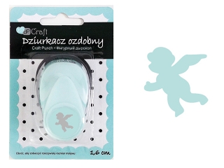 Dziurkacz ozdobny DPCRAFT 1,6cm Aniołek (JCDZ-105-006)