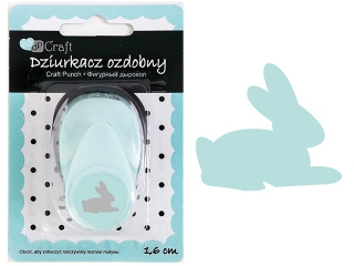 Dziurkacz ozdobny DPCRAFT 1,6cm Królik