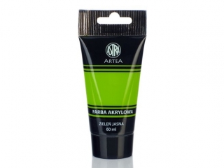 Farba akrylowa ASTRA Artea tuba 60ml - zieleń jasna