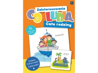 Kolorowanka B5 16k. INTERDRUK Co lubią całe rodziny