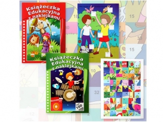 Ksieczka PENWORD Edukacyjna z naklejkami