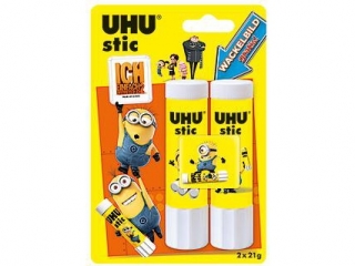 Klej UHU w sztyfcie 21g Minionki blister