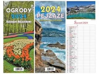 Kalendarz notatnikowy BESKIDY 2024