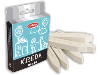 Kreda biała B-2 a'6szt