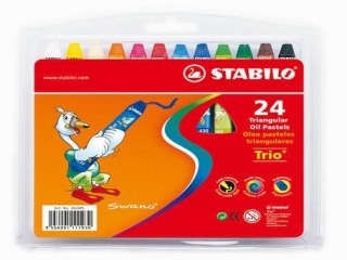 Pastele olejne STABILO 24 kolory