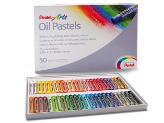Pastele olejne PENTEL PHN50 50-kolorów