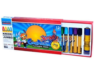 Pastele olejne A7 JUMBO 12 kolorów