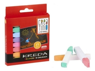 Kreda kolorowa w owijce 8 kolorów