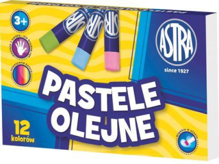 Pastele olejne Astra 12 kolor�w HURT