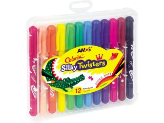 Kredki Amos  Silky Twisters CST12