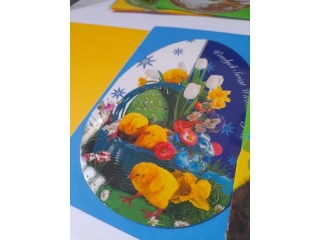 Kartki karnet PANORAMA Jajko