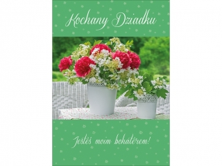 Kartki karnet B6 K-1296 Dzień Dziadka