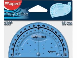 Kątomierz MAPED Twist'n Flex 10 cm blister