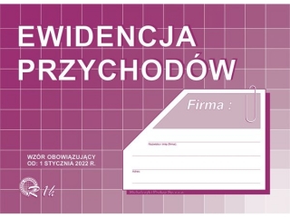 Ewidencja przychodw A-5