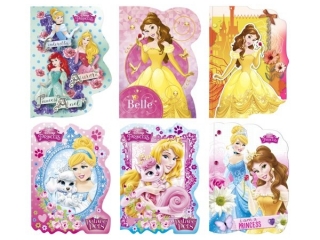 Notes kształtowy A6 DERFORM Disney Księżniczki