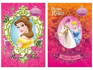 Notes składany mały DERFORM Disney Księżniczki