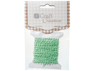 Koraliki sznurek DPCRAFT 4,5m - miętowy
