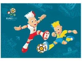 Podkład na biurko EURO 2012 [