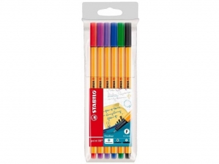 Cienkopis STABILO Point 88 - etui 6szt.HURT