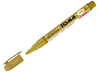Marker olejowy TOMA 1, 5mm - z³oty