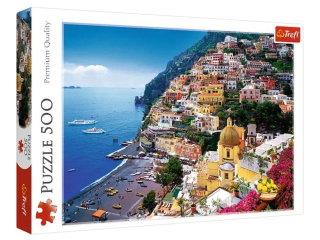 Puzzle  500 TREFL Positano, Wybrze�e Amalfickie, W�ochy