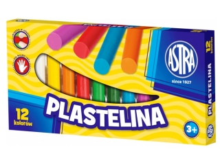 Plastelina 12 kolorw ASTRA