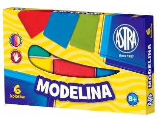Modelina 6 kolorów ASTRA