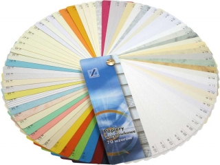 Karton wizytwkowy KRESKA W24 A4 20ark. 240g - karteczka ty fluo