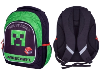 Plecak 43cm (17") ASTRA AB300 Minecraft TIME TO MINE