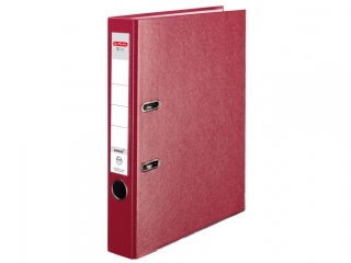 Segregator A4 5cm HERLITZ Q.file PP - czerwony
